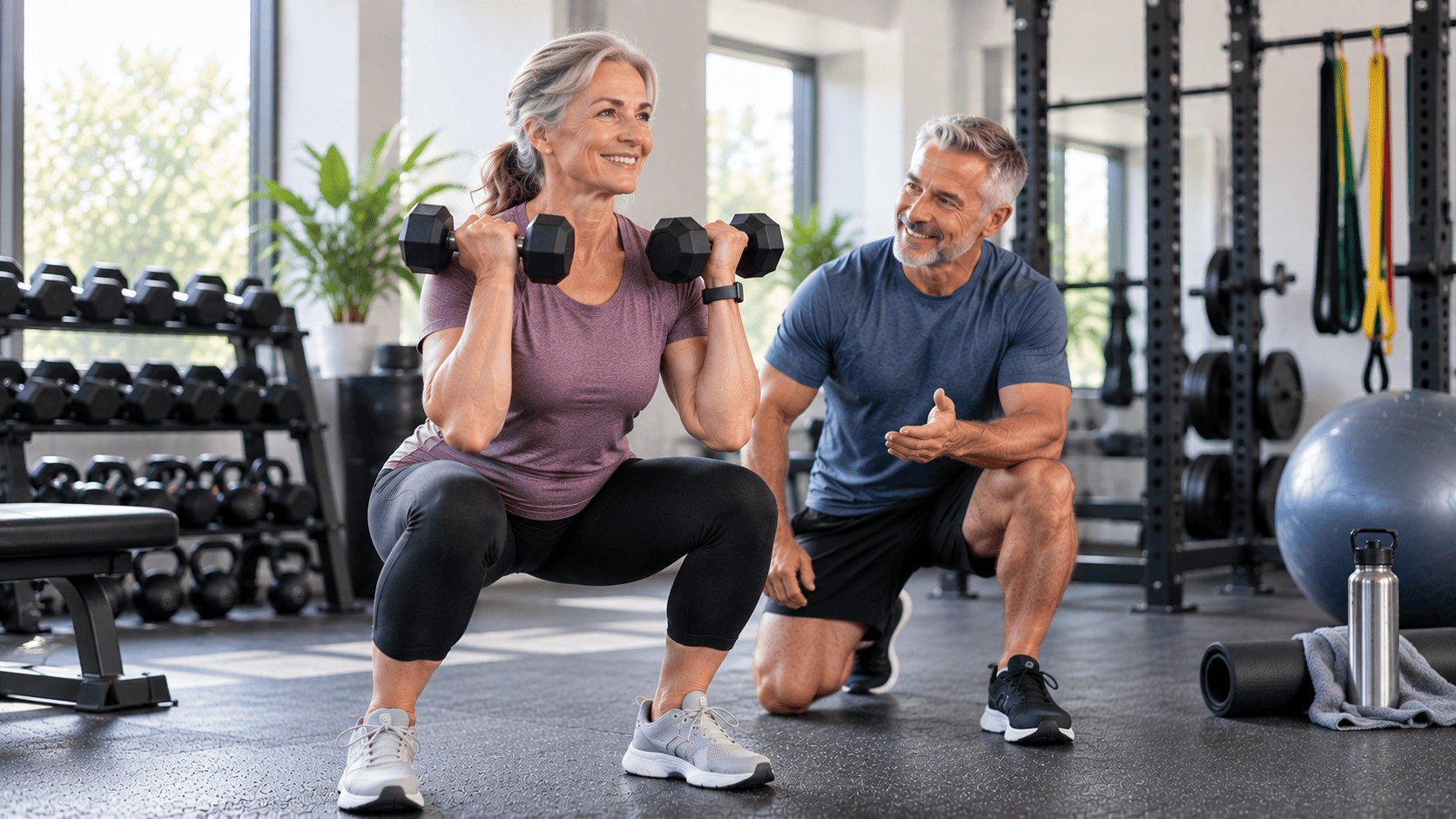 Beginner over 50 starting a strength-training routine