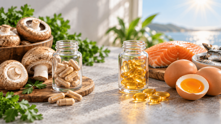 Vitamin D2 and vitamin D3 supplement comparison