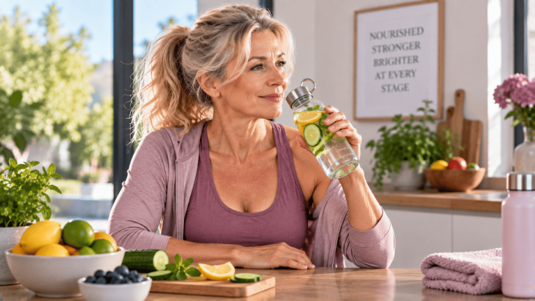 Hydration During Menopause: Water, Electrolytes, Hot Flashes, and Practical Daily Tips