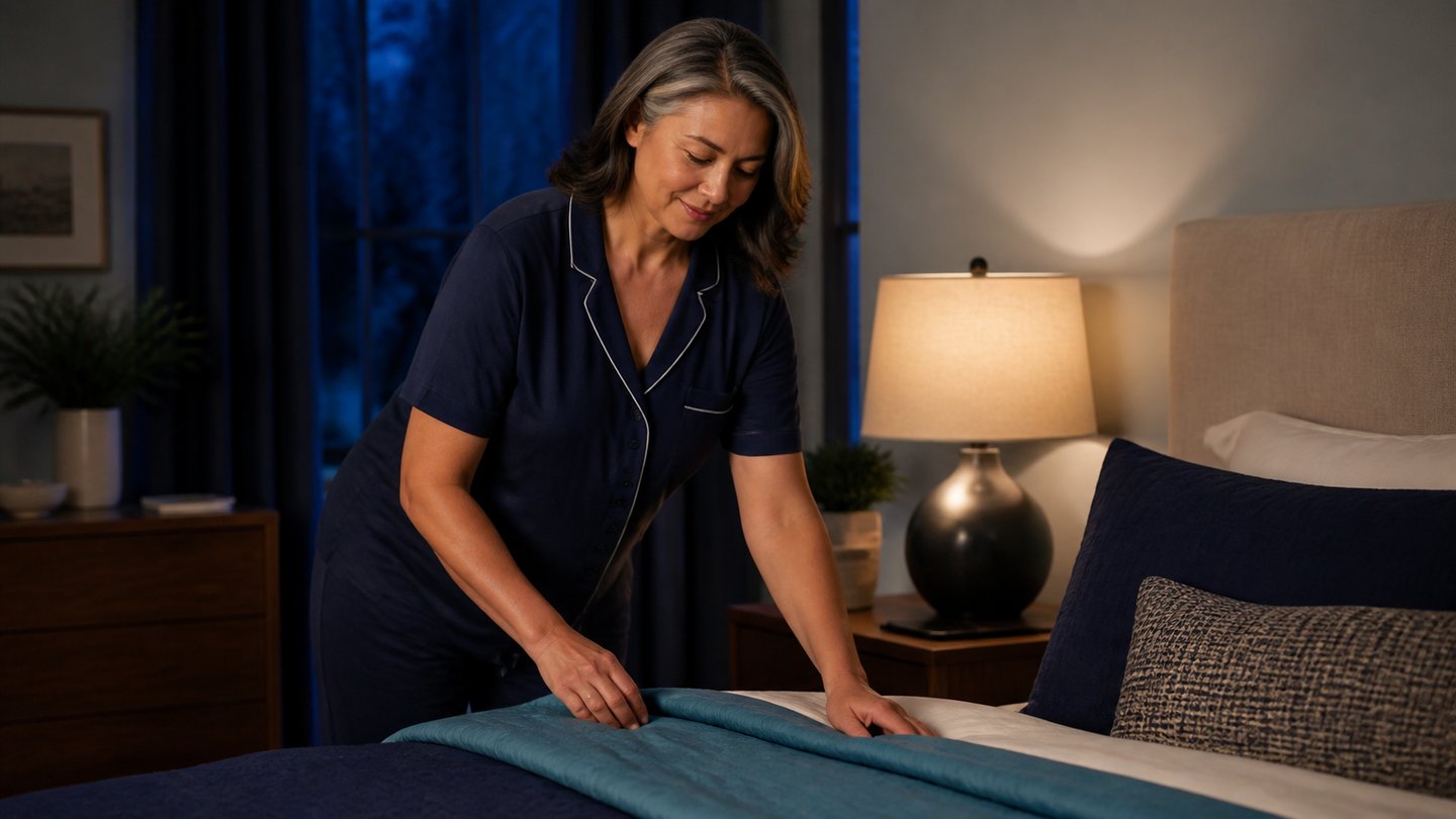 Better sleep after 40 with a calm midlife bedtime routine