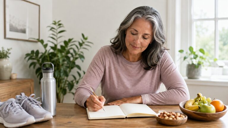 Health goal setting for women over 40