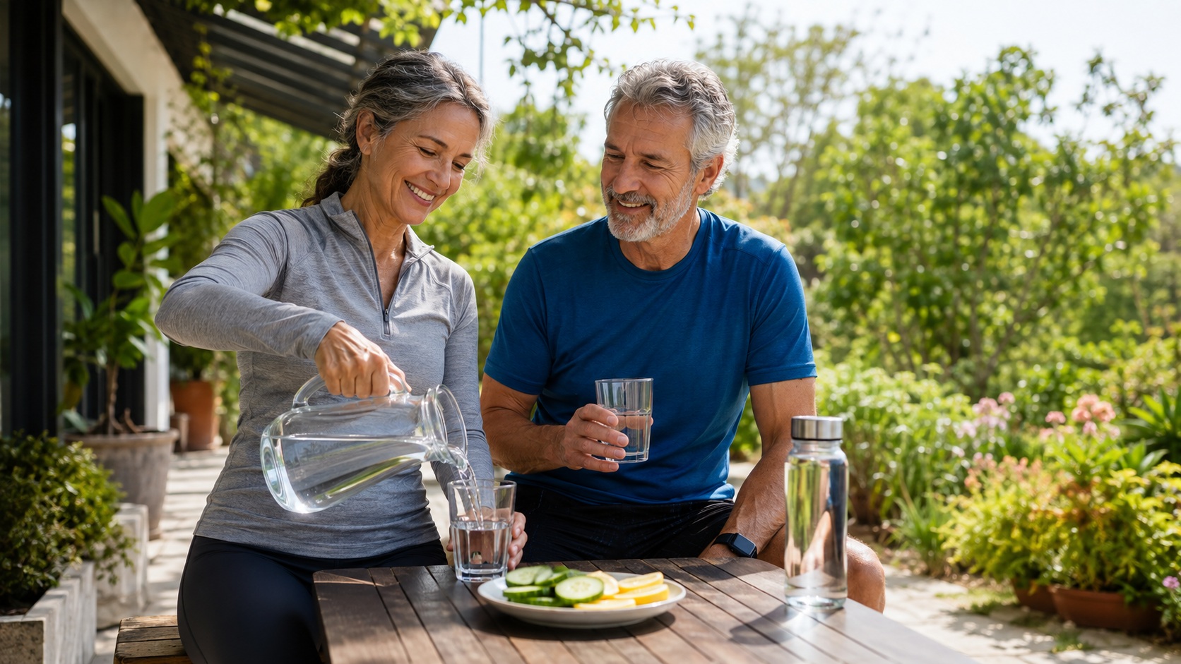 Hydration habits for adults over 50