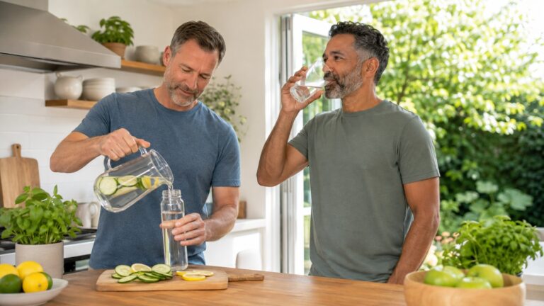 Hydration habits for men over 40