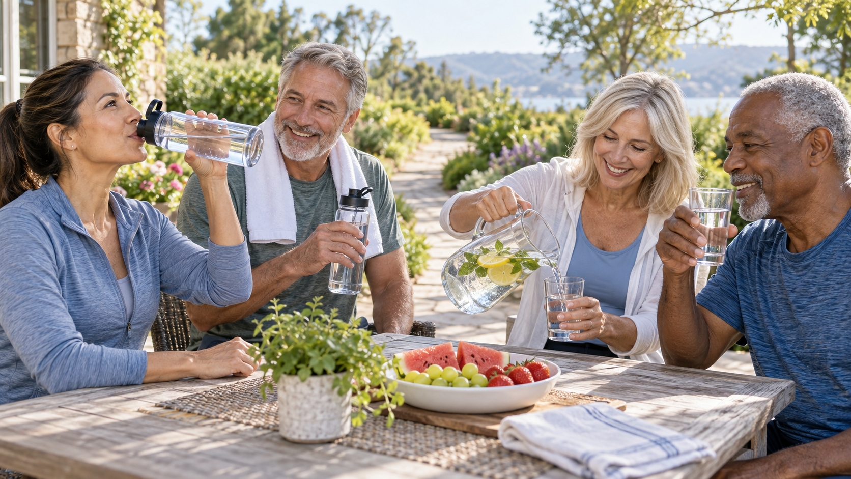 Hydration Habits After 40: A Practical Guide for Men and Women in Their 40s, 50s, and 60s