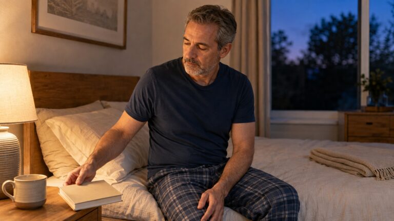 Sleep routine for men over 40