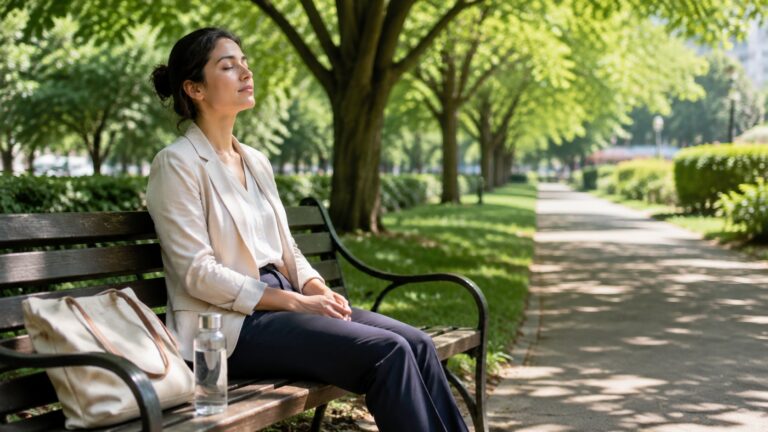 Stress Relief Routine for Busy Adults: Simple Ways to Reset During a Full Day