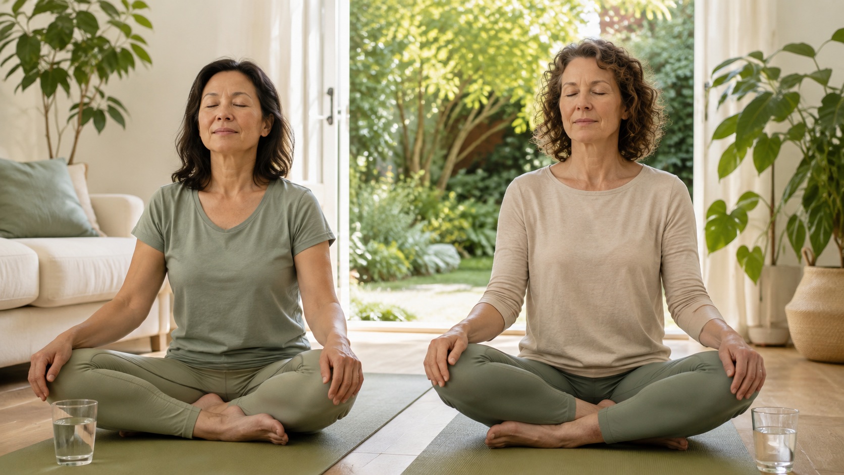Stress relief routine for women over 40