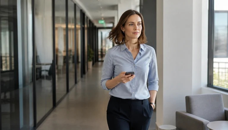 Low-impact cardio for office workers: brisk walk, stairs, and quick movement breaks at work