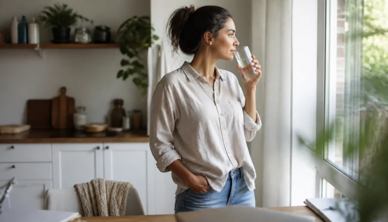 Simple screen-break ideas for mental clarity when you work from home: stand, hydrate, and look away from your monitor