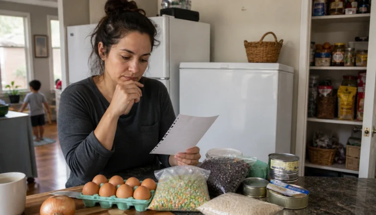 Busy parent’s grocery budget routine: plan, purchase, prepare using unit prices and pantry staples