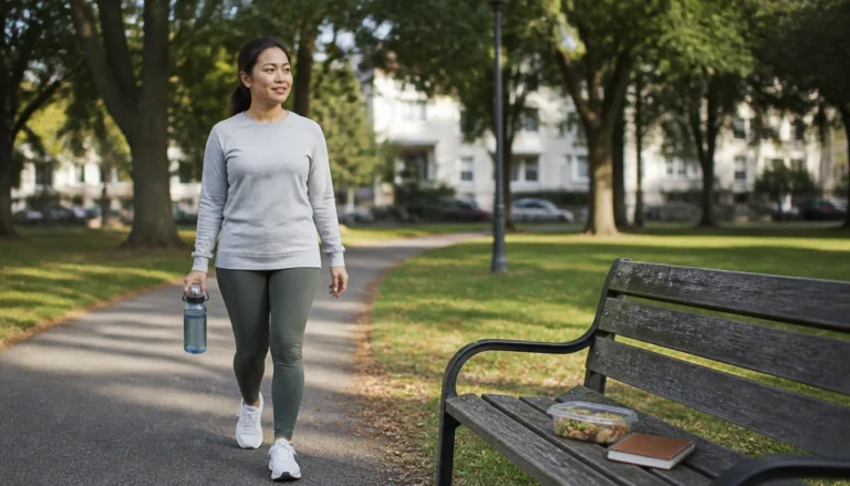 Set small goals to restart healthy habits: movement snacks, plate-method meals, consistent sleep, and substance boundaries