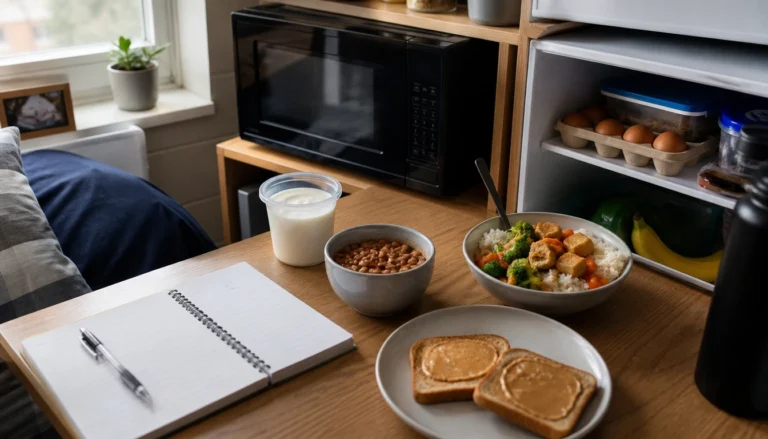 Budget-friendly protein meals for college students using eggs, yogurt, beans, tofu, and canned fish