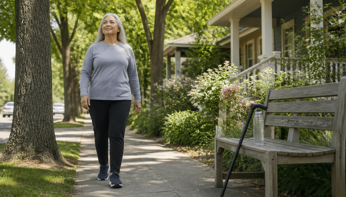 Practical micro-habits for adults over 50: short walks, standing breaks, hydration, and simple food swaps