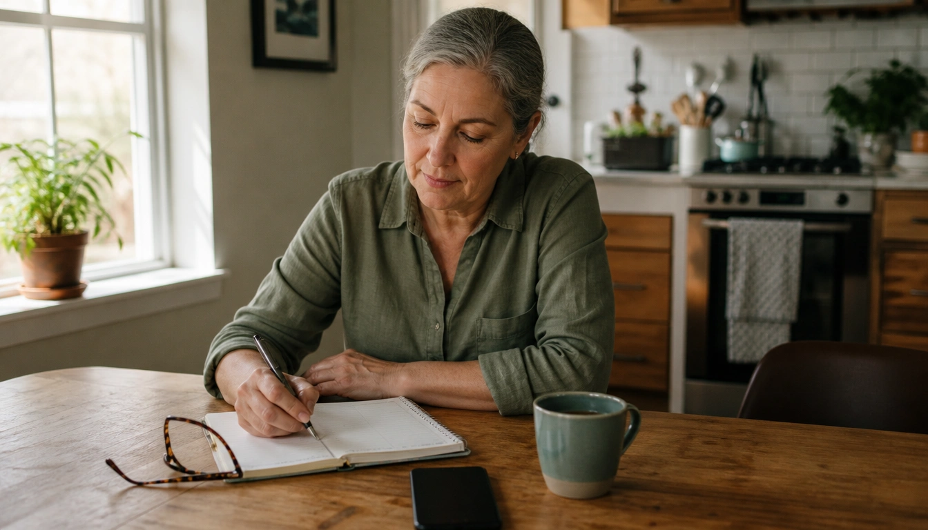 Stress-aware to-do list planning for adults over 50 with three key tasks, breaks, and protected sleep